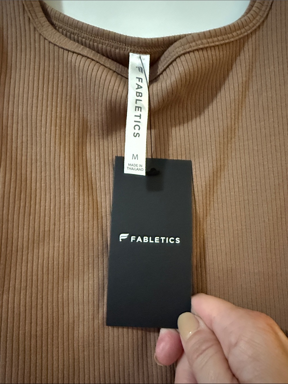 Fabletics Daily Rib Square Neck Tank - Picture 3 of 7